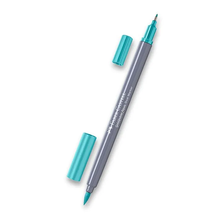 Hauptproduktbild Popisovač Faber-Castell Goldfaber Aqua Dual Marker kobaltově zelená, 356