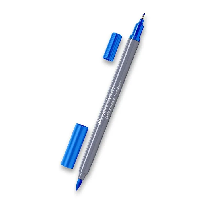 Hauptproduktbild Popisovač Faber-Castell Goldfaber Aqua Dual Marker modrá, 110
