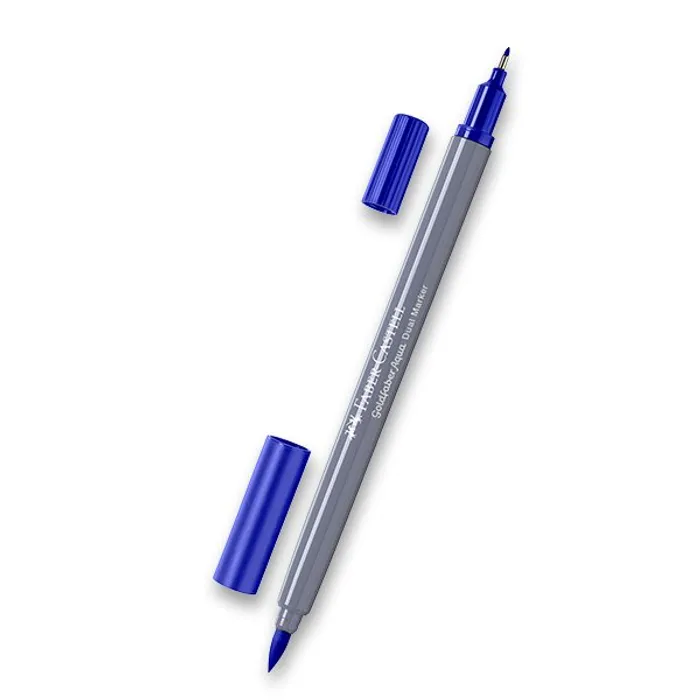 Hauptproduktbild Popisovač Faber-Castell Goldfaber Aqua Dual Marker modrofialová, 137