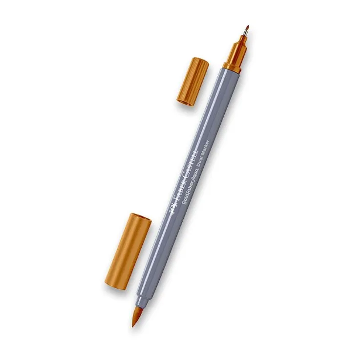 Hauptproduktbild Popisovač Faber-Castell Goldfaber Aqua Dual Marker okrově žlutá, 183