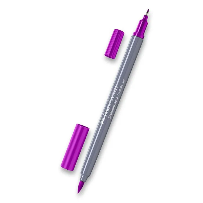 Hauptproduktbild Popisovač Faber-Castell Goldfaber Aqua Dual Marker sv. purpurová, 228