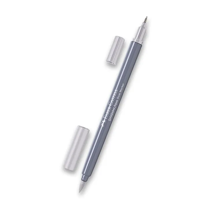 Hauptproduktbild Popisovač Faber-Castell Goldfaber Aqua Dual Marker sv. šedá, 277