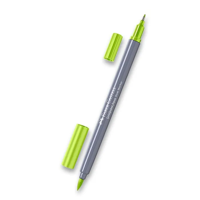 Hauptproduktbild Popisovač Faber-Castell Goldfaber Aqua Dual Marker sv. zelená, 171