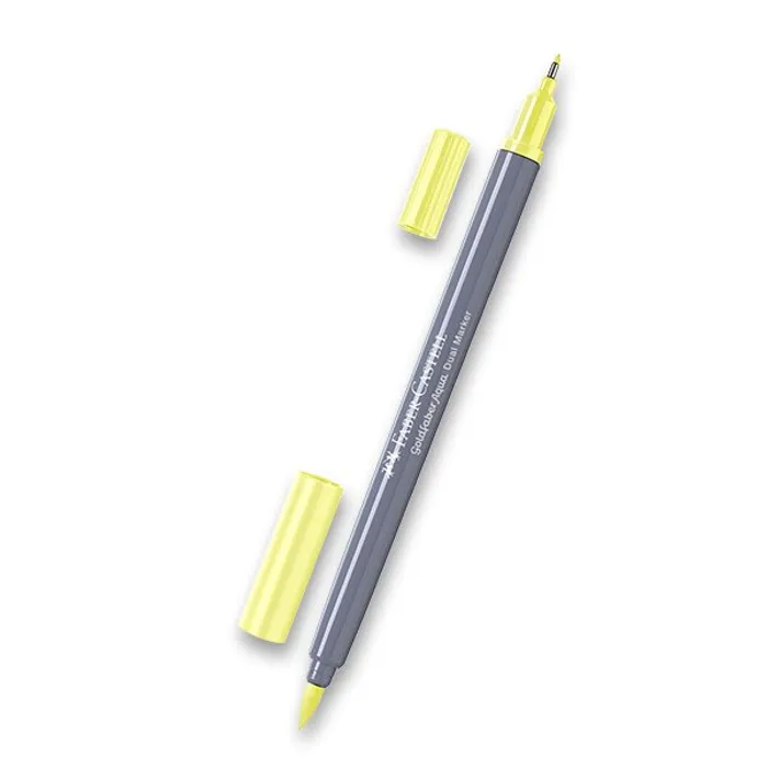 Hauptproduktbild Popisovač Faber-Castell Goldfaber Aqua Dual Marker sv. žlutá, 104