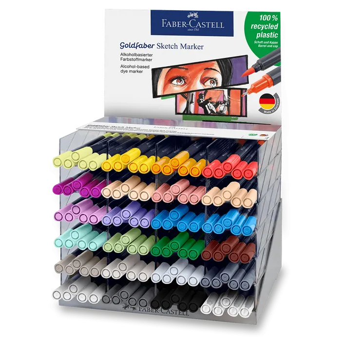 Hauptproduktbild Popisovač Faber-Castell Goldfaber Sketch Marker stojánek
