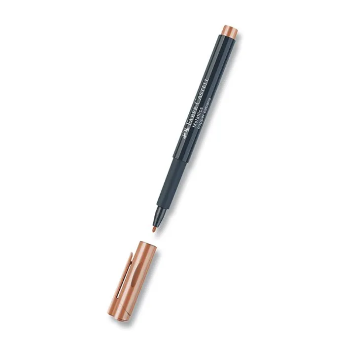 Hauptproduktbild Popisovač Faber-Castell Metallics bronzová