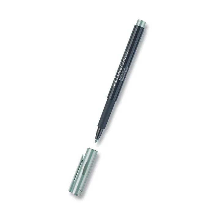 Hauptproduktbild Popisovač Faber-Castell Metallics ledová modrá