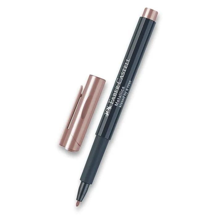 Hauptproduktbild Popisovač Faber-Castell Metallics růžová