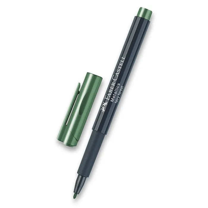 Hauptproduktbild Popisovač Faber-Castell Metallics zelená
