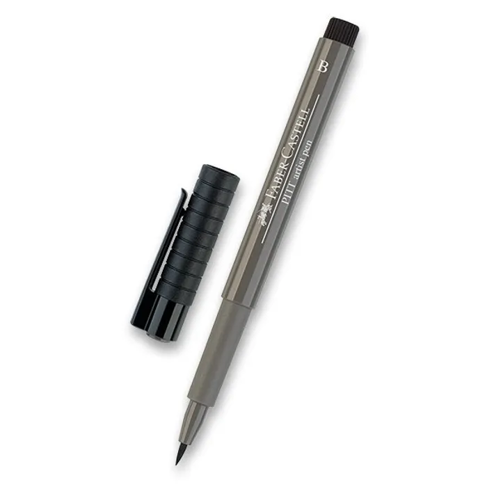 Hauptproduktbild Popisovač Faber-Castell Pitt Artist Pen Brush - černé a šedé odstíny 273