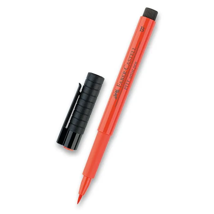 Hauptproduktbild Popisovač Faber-Castell Pitt Artist Pen Brush - červené a růžové odstíny 118