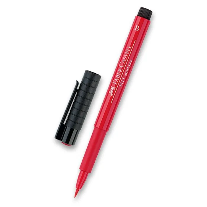 Hauptproduktbild Popisovač Faber-Castell Pitt Artist Pen Brush - červené a růžové odstíny 121
