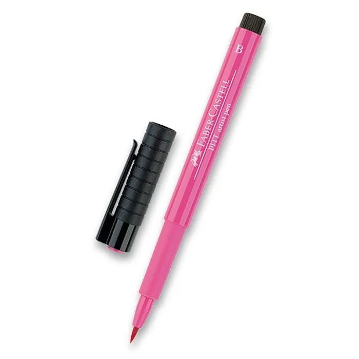 Hauptproduktbild Popisovač Faber-Castell Pitt Artist Pen Brush - červené a růžové odstíny 129