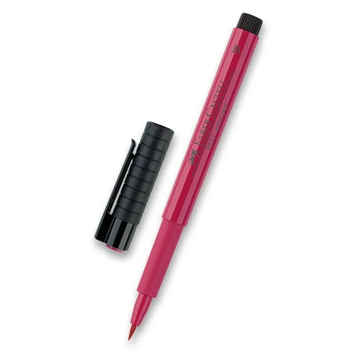 Hauptproduktbild Popisovač Faber-Castell Pitt Artist Pen Brush - červené a růžové odstíny 127