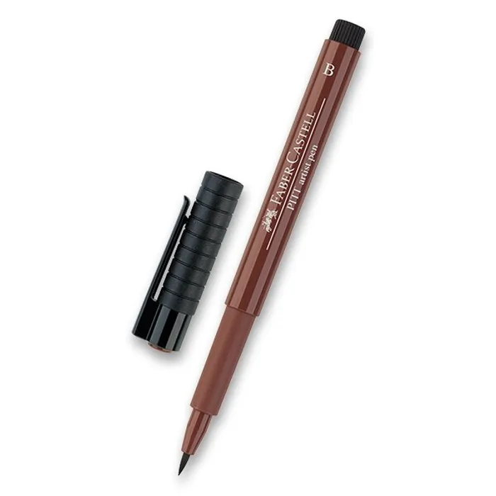 Hauptproduktbild Popisovač Faber-Castell Pitt Artist Pen Brush - hnědé a metalické 169
