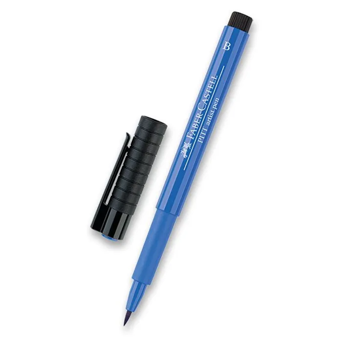 Hauptproduktbild Popisovač Faber-Castell Pitt Artist Pen Brush - modré odstíny 143