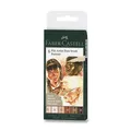 Faber-Castell Pitt Artist Pen Pinsel Portrait, 6-tlg