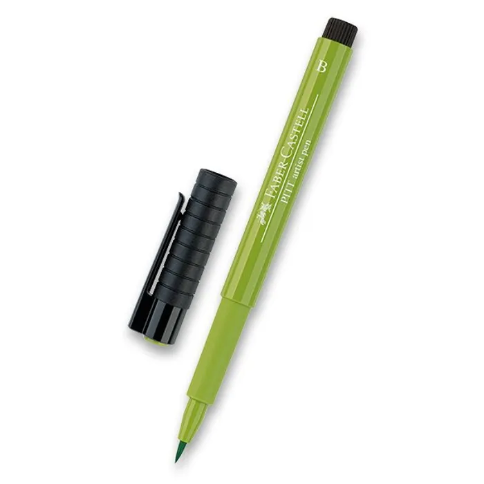 Hauptproduktbild Popisovač Faber-Castell Pitt Artist Pen Brush - zelené odstíny 170