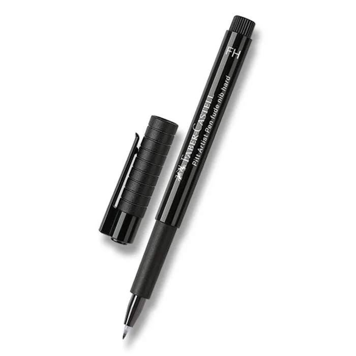 Hauptproduktbild Popisovač Faber-Castell Pitt Artist Pen Fude H, černý