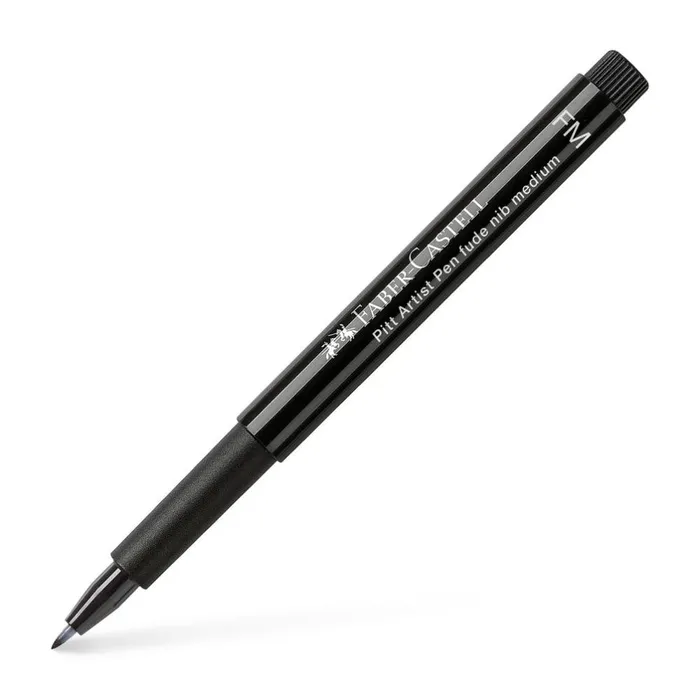 Hauptproduktbild Popisovač Faber-Castell Pitt Artist Pen Fude M, černý