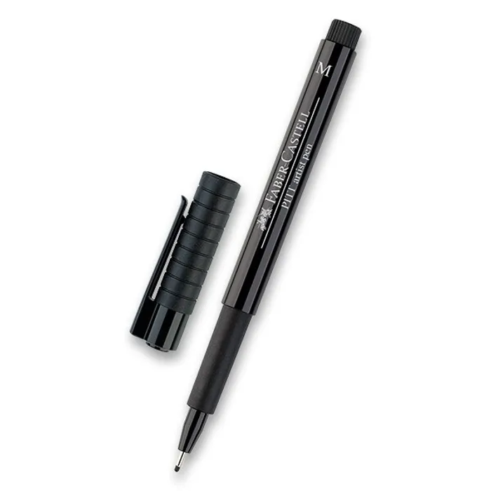 Hauptproduktbild Popisovač Faber-Castell Pitt Artist Pen M, černý