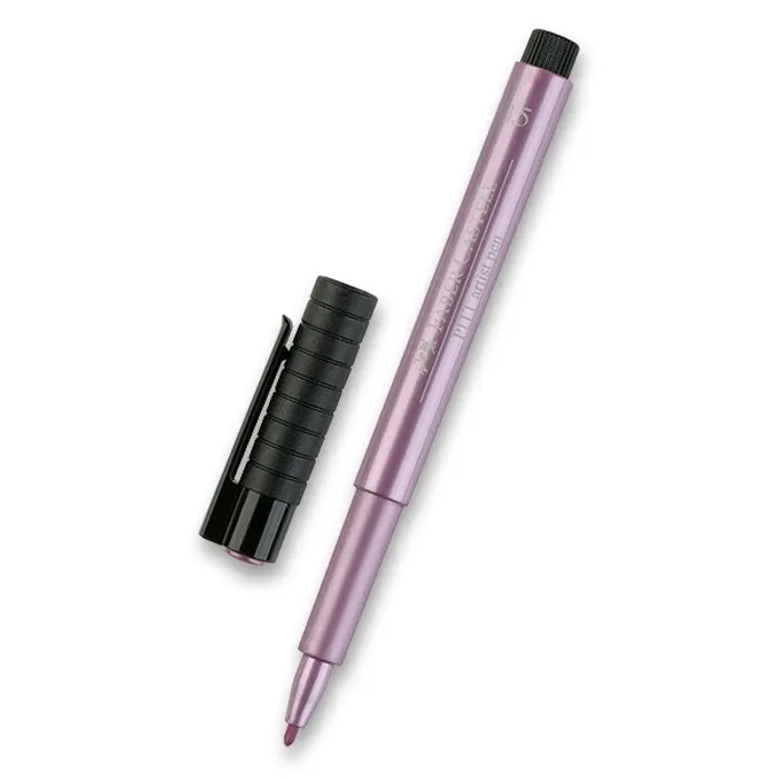 Hauptproduktbild Popisovač Faber-Castell Pitt Artist Pen Metallic rubínový