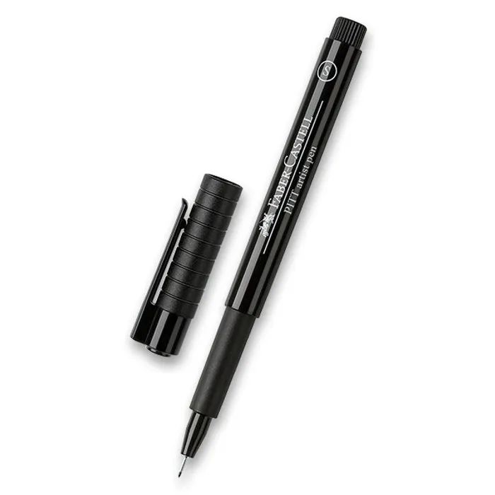 Hauptproduktbild Popisovač Faber-Castell Pitt Artist Pen S, černý