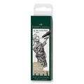 Weiteres Produktbild Faber-Castell 167100 Pitt Artist Pen 4er-Set, S, F, M, B, schwarz