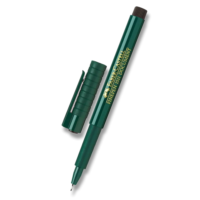Hauptproduktbild Popisovač Finepen 1511, černá Faber Castell 151199
