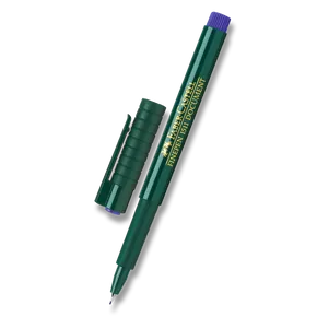 Popisovač Finepen 1511, modrá Faber Castell 151151