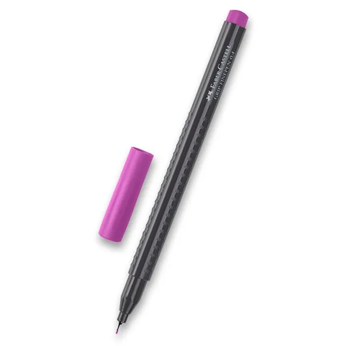 Hauptproduktbild Popisovač Grip 0.4mm, fialová Faber-Castell 151634