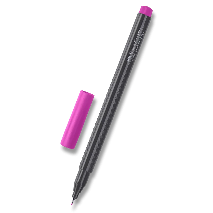 Hauptproduktbild Popisovač Grip 0.4mm, fialová Faber Castell (151634)