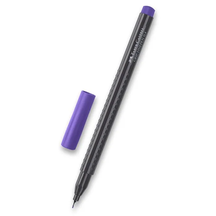 Hauptproduktbild Popisovač Grip 0.4mm, fialová Faber-Castell 151637