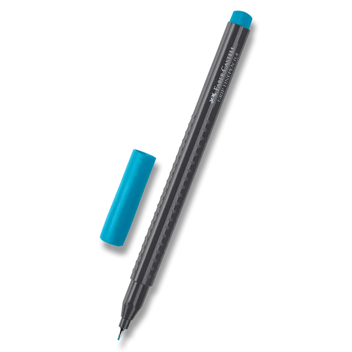 Hauptproduktbild Popisovač Grip 0.4mm, kobaltová tyrkys Faber Castell (151653)