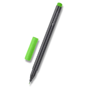 Popisovač Griff 0,4 mm, travnikova grün Faber-Castell 151666
