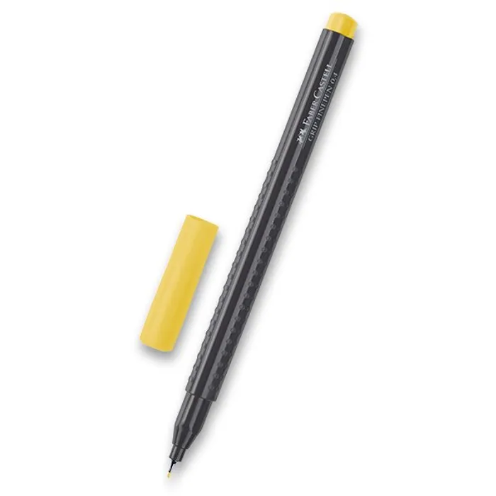 Hauptproduktbild Popisovač Grip 0.4mm, žlutá Faber-Castell 151607