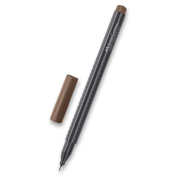 Hauptproduktbild Popisovač Grip 0.4mm, žlutohnědá Faber-Castell 151680
