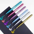 Kores Style Brush Marker Metallic, 6 Farben
