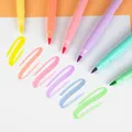 Kores Style Brush Marker Pastell, 6 Farben
