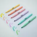 Kores Style Brush Marker Pastell, 6 Farben