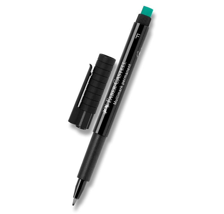 Hauptproduktbild Popisovač Multimark permanent F, černá Faber Castell (151399)