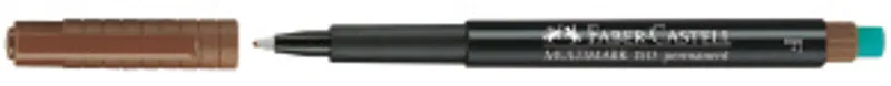 Hauptproduktbild Popisovač Multimark permanent F, hnědá Faber Castell 151378
