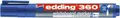 Whiteboard- und Flipchartmarker „360“, blau, 1,5-3 mm, konische Spitze, EDDING