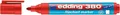 Whiteboard- und Flipchartmarker „380“, rot, 1,5-3 mm, konische Spitze, EDDING
