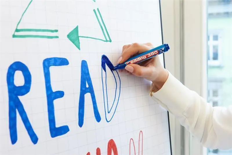 Hauptproduktbild Popisovač na bílou tabuli a flipchart "380", mix barev, 1,5-3mm, kuželový hrot, 4ks/bal.,