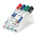 Weiteres Produktbild Whiteboardmarker „Lumicolor 351“, 4 Farben, Kegelspitze, 2mm, STAEDTLER