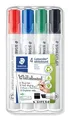 Weiteres Produktbild Whiteboardmarker Lumocolor 351 B, Set, 4 Farben, Keilspitze, STAEDTLER