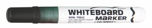 Whiteboardmarker WB02, schwarz, 2,5 mm, konische Spitze, FLEXOFFICE