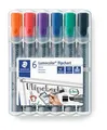Weiteres Produktbild Flipchartmarker „Lumocolor 356 B“, Set, 6 Farben, Keilspitze, STAEDTLER
