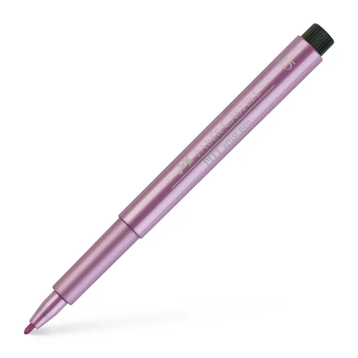 Hauptproduktbild Popisovač Pitt Artist Pen B Metallic, rubínová Faber Castell 167390